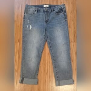 NWOT Studio Blue Light Blue Cropped Jeans